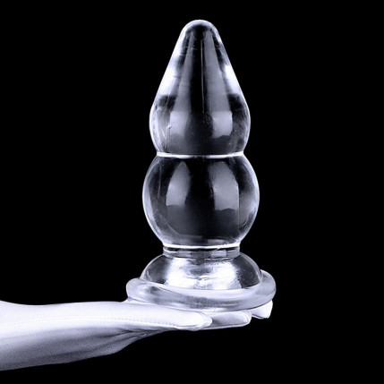 Plug Anal em Silicone - Escalonado - 16,0X10,0 cm - 7504