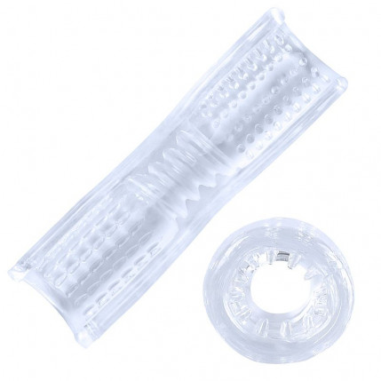 Masturbador Masculino em Silicone - Harper - 16,0x4,5cm - 2907