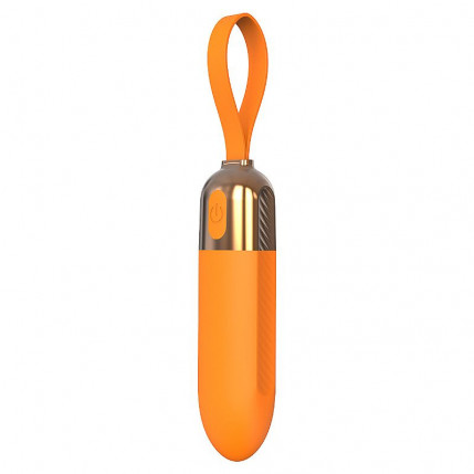 Bullet Silicone Recarregável com Alça - 12 x 3,7 cm - 7207