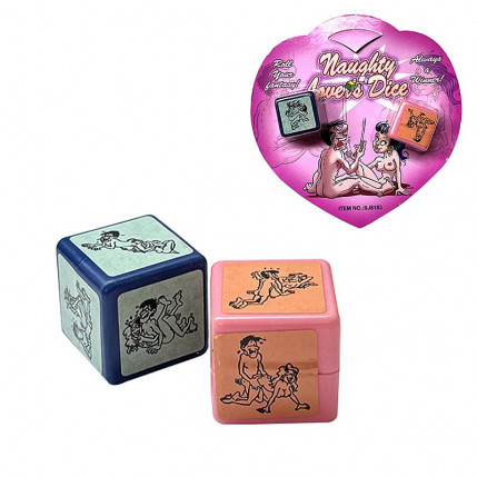 Dados Eróticos - Naughty Lover's Dice - 6108