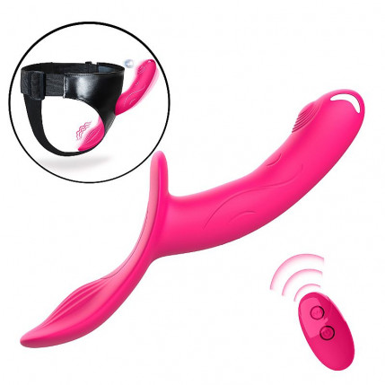 Cinta Peniana com Vibro e Controle Remoto Recarregável - 7705