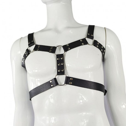 Harness Masculino Couro Sintético 3 - 2,5cm X 100cm - 7576