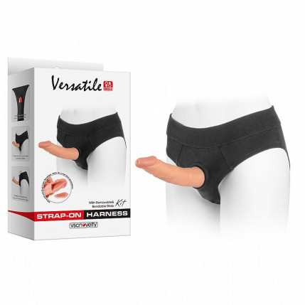 Cinta Peniana Formato de Cueca em Elastano / Com Pênis - Harness - VSCN VELTY - 7696