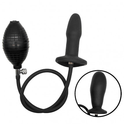 Plug Anal Silicone Inflável - 10.5 X 3.0 Cm - 7774