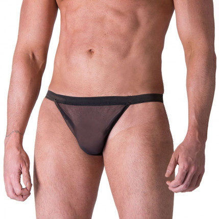 Cueca Sensual Em Tule Preto Sexy Fantasy - 3646