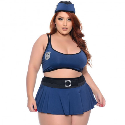 Kit Policial Rayane Plus Size Sapeka