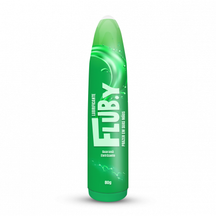 Flub.y Lubrificante Bastão 80g Sabor Guaraná Eletrizante - 3889