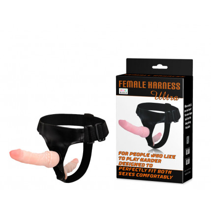 Cinta Peniana com Plug Vaginal – FEMALE HARNESS ULTRA - 3907