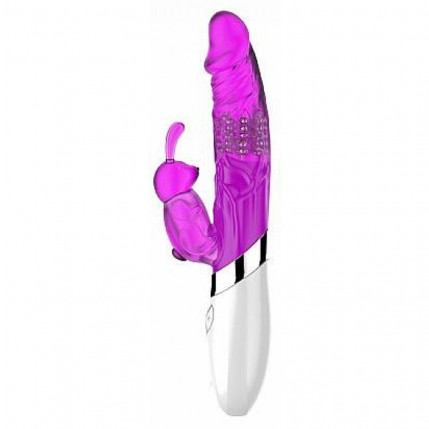 Jack Rabbit Rotativo USB em Jelly - Vibrador de Luxo iGox - 5855