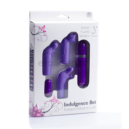 Kit mini cápsula de 3 capas em Silicone - INDULGENCE SET - NANMA