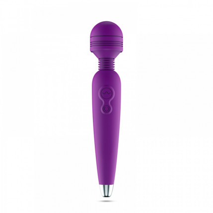 Massageador corporal recarregavel, em silicone ABS super macio, possui 10 modos de vibrações - AV003 - 4437