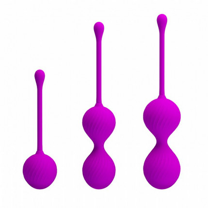 Kit Bolas de Pompoarismo- Kegel Ball - Pretty Love - 4541