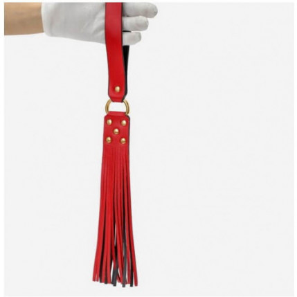 Chicote Couro Sintético Luxo 40 cm - 4588