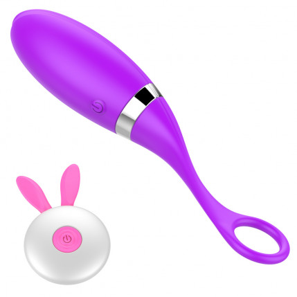 Vibrador Bullet com 10 vibrações em silicone - 4646