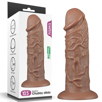 Pênis Realístico 23 x 7 Cm - Chubby Dildo - Lovetoy - 4863