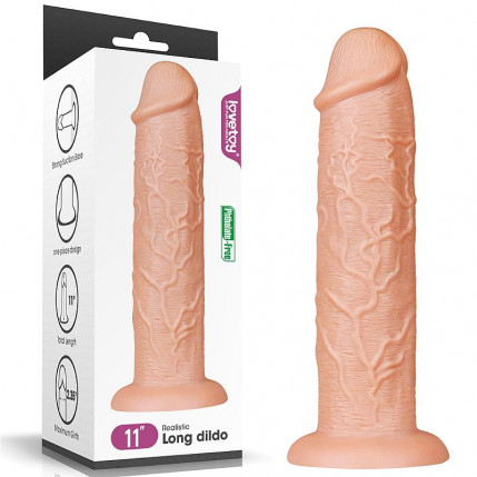 Pênis Realístico 28 x 6 cm - Long Dildo - Lovetoy - 4866