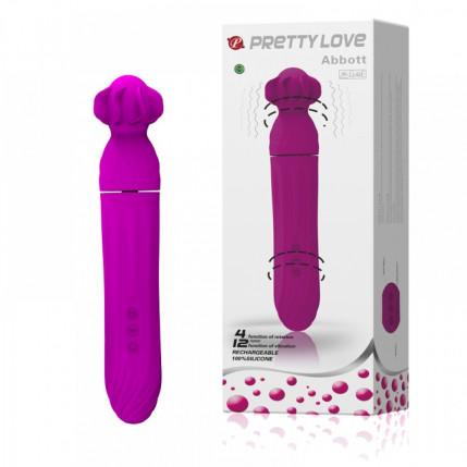 Vibrador Rotativo Ponto G com 12 Modos de Vibração - Pretty Love Abbott