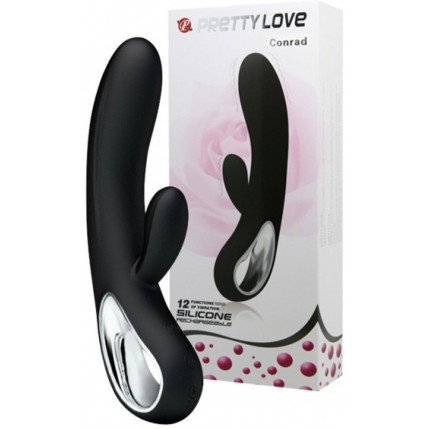 Vibrador Ponto G Puro Silicone Elmer - Pretty Love - 5177