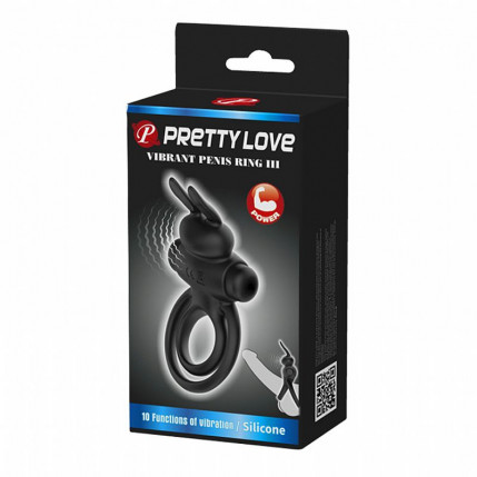 Anel Peniano Vibrant Penis Ring III - Pretty Love 5235