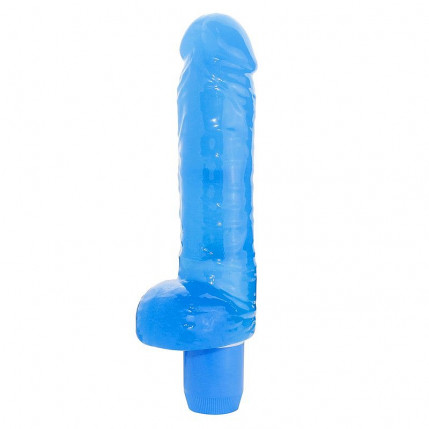 Prótese PVC com Escroto Vibro  - Aphrodisia - 5400