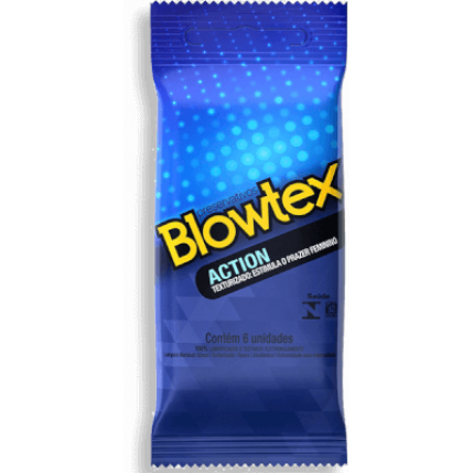 Preservativo Blowtex Action - 6 Unidades