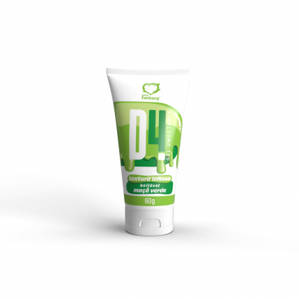 D4 Gel Umectante com Textura Leitosa Beijável Maçã Verde 60 grs - 3829