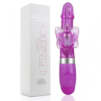 Butterfly Vibrator - DIBE - 6 modos de rotação e vibração, G-spot