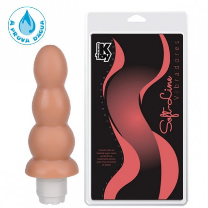 Plug PVC Anal Vibro 16 X 4,50 CM - 6678