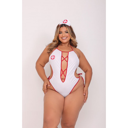 Fantasia Sensual Médica Personalizável Plus Tallyta - 6948