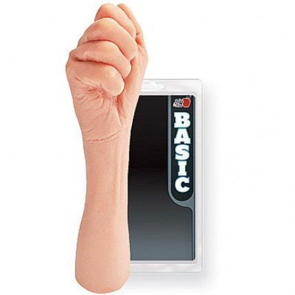 Prótese Hand Fist em formato de braço em PVC - 34x8 cm
