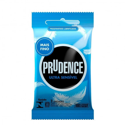 Preservativo Prudence Ultra Sensível 03 unidades - 862