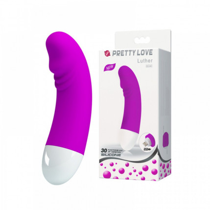 Vibrador Ponto G com 30 Modos de Vibração - PRETTY LOVE LUTHER - MV056