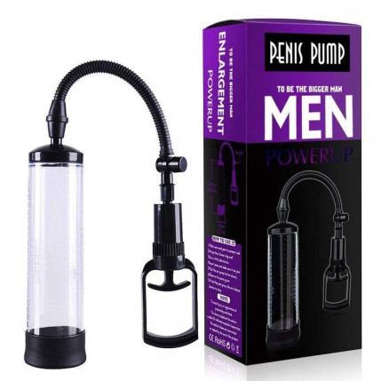 Bomba Peniana Manual com Mangueira Flexível – PENIS PUMP – 989