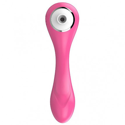 Vibrador Tina Fléxivel com Pulsação Pink - 3289