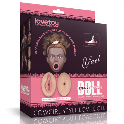 Boneca do amor inflável realista com posição de vaqueira -Cowgirl Style Love Doll - lovetoy - 4218