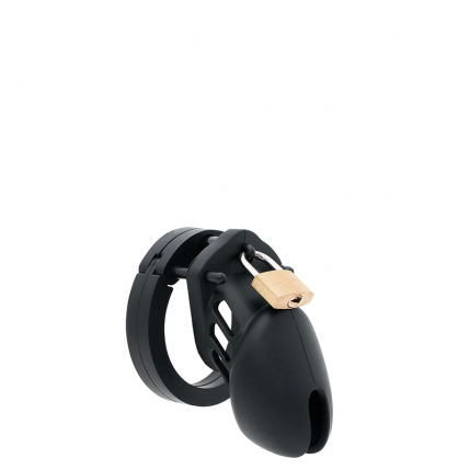 Cinto de Castidade Masculino em Silicone, com Design Fechado e Formato Anatômico – CHASTITY BELT - 8411