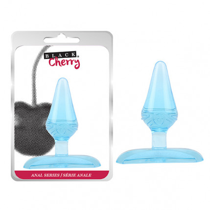 Mini Plug Anal Tanslícido Azul 7cm - Black Cherry - 334