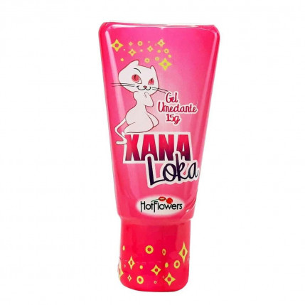 Xana Loka Gel Excitante Feminino Linha Brasileirinhos 15g Hot Flowers - 1191