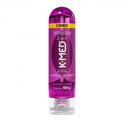 Lubrificante Íntimo K-Med 2 Em 1 50g Cimed - 1475