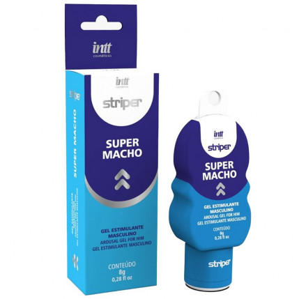 Super Macho Stripper Gel Estimulante Masculino 8g Intt - 6807