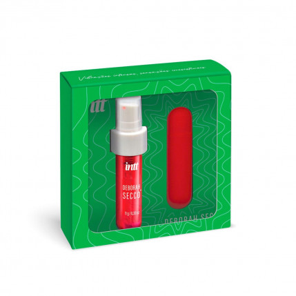 Kit com Bullet Cápsula Vibrória e Calda Picante 11g Linha Deborah Secco Intt - 7128