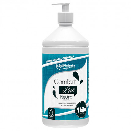 Comfort Lub Neutro 1KG Lubrificante Corporal La Pimenta