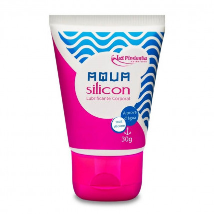 Aqua Silicon Lubrificante Corporal Siliconado 30g La Pimienta - 6028