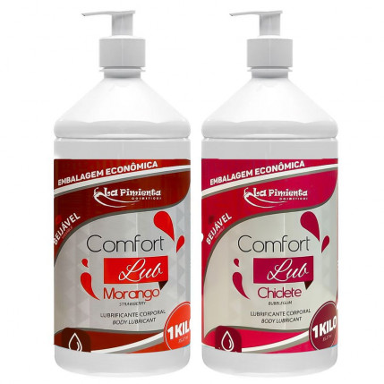 Comfort Lub Lubrificante Íntimo Beijável 1kg La Pimienta
