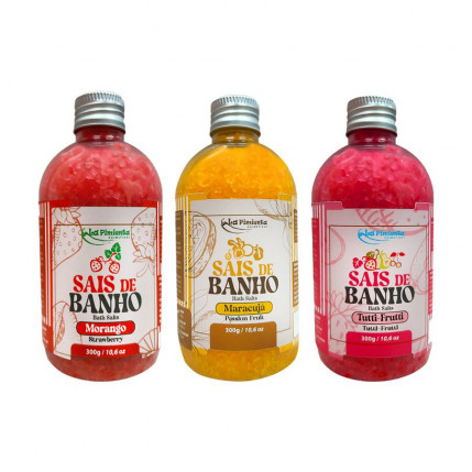 Bath Salts Sais de Banho Aromatizado 300g La Pimienta - 6039