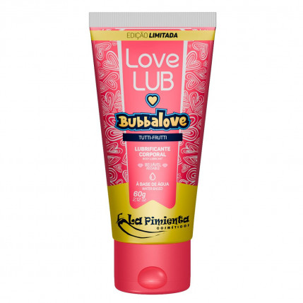 Love Lub Bubbalove Lubrificante Corporal Beijável Tutti Frutti 60g La Pimienta - 4024