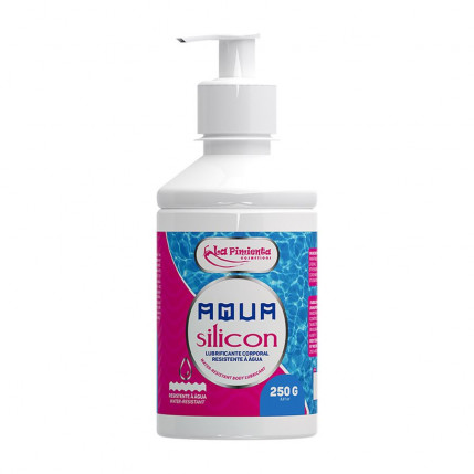 Aqua Silcon Lubrificante Íntimo Neutro Resistente À Água 250g La Pimienta - 6023