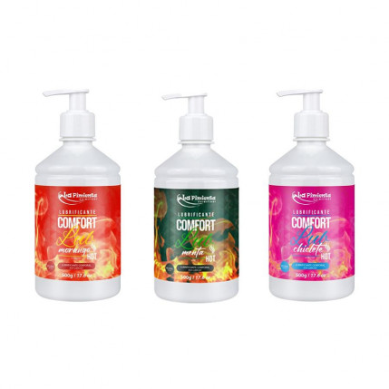 Comfort Lub Lubrificante Corporal Beijável Hot 500g La Pimienta - 6050