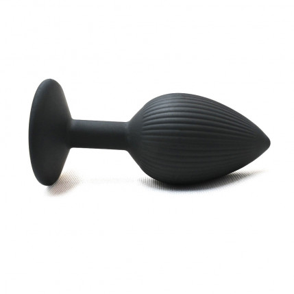 Plug Anal em Silicone com Ventosa - Tamanho P - 5352