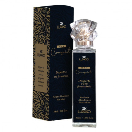 MAN Conquist - Perfume Masculino com Feromônio – 30ml - 7255
